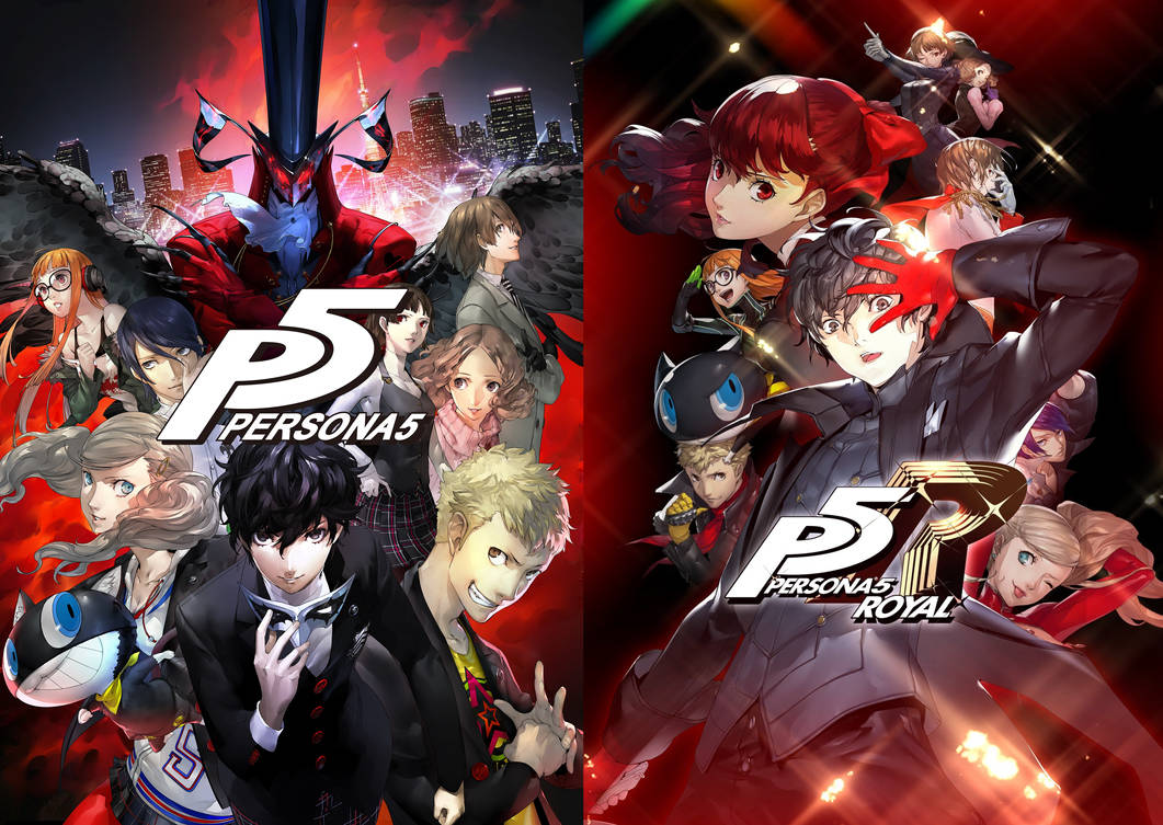 Persona 5 and Persona 5 Royal by L-Dawg211 on DeviantArt