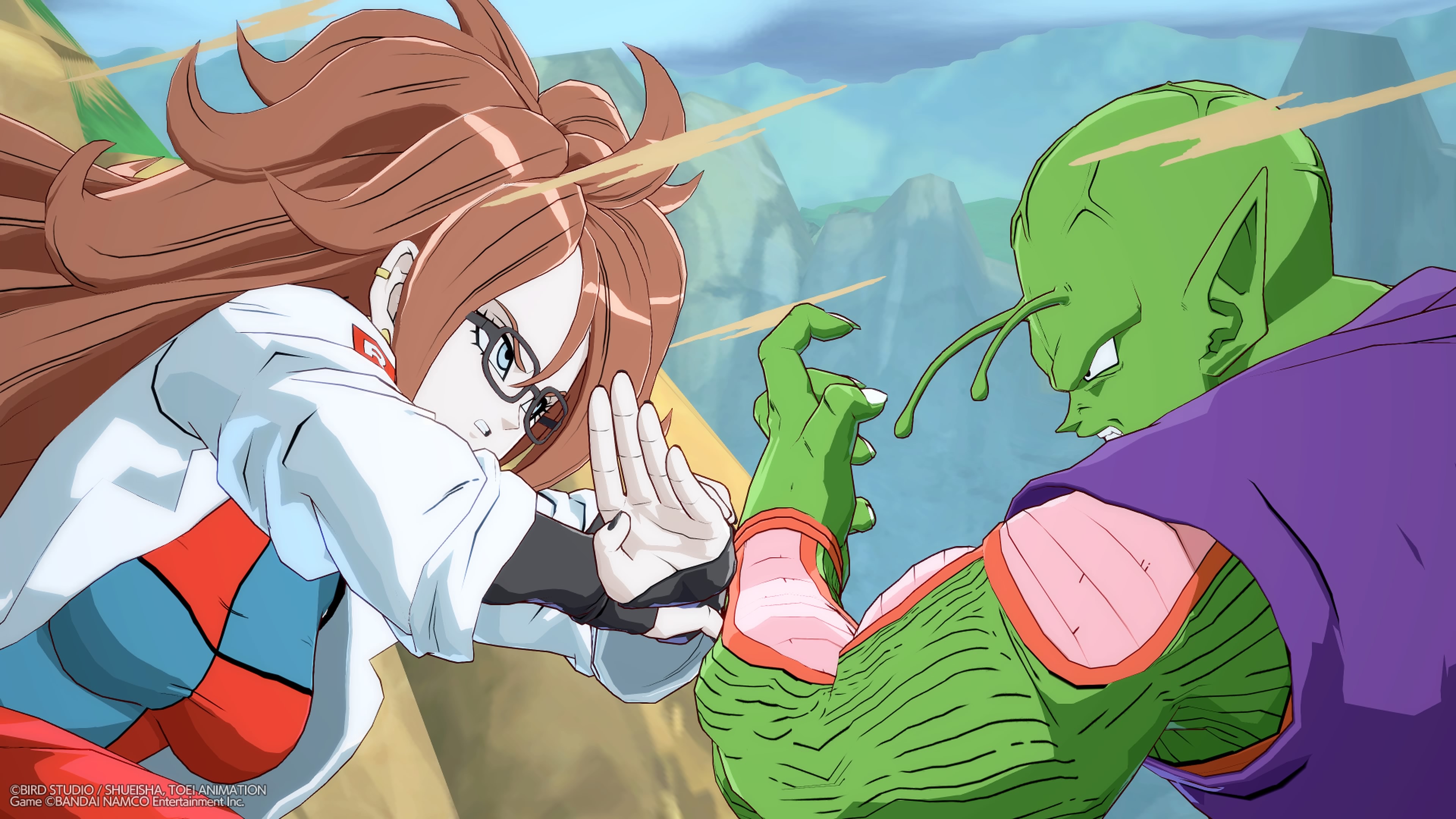 Android 21 (Lab Coat) spars with Piccolo by L-Dawg211 on DeviantArt