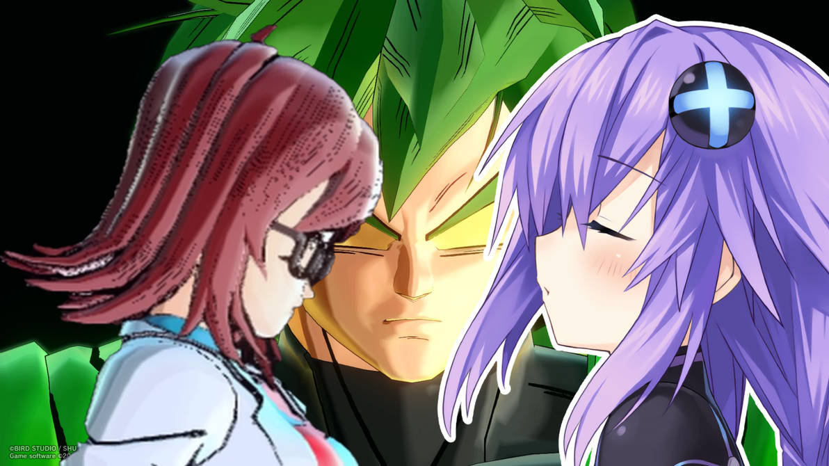 Android 28 Purple Heart and Android 28 (Goki) kiss Adrian by L-Dawg211 on DeviantArt
