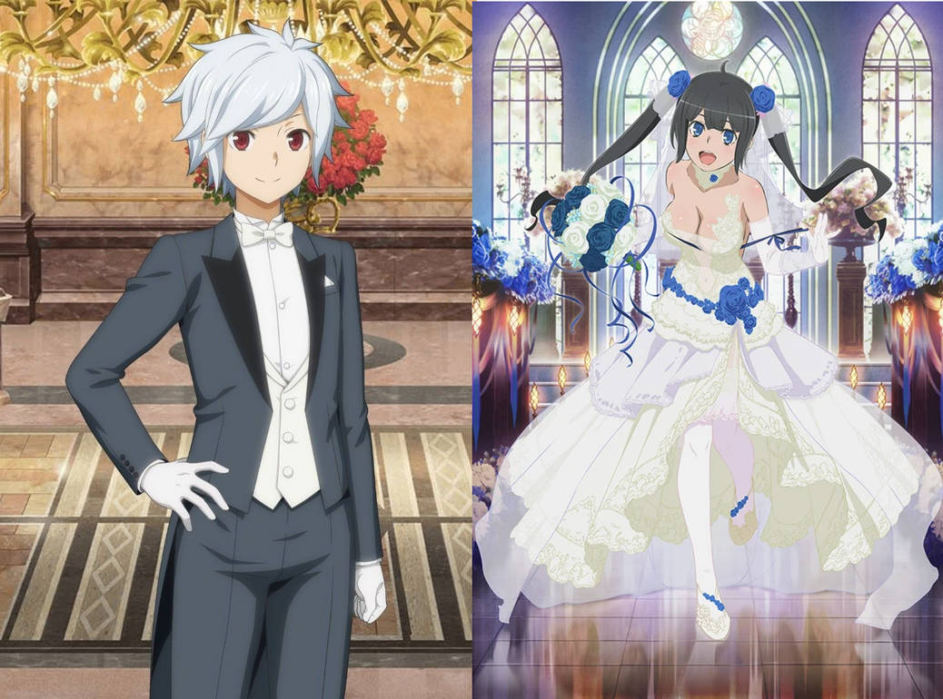 Bell x Hestia wedding by L-Dawg211 on DeviantArt