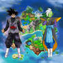 Goku Black and Zamasu invade Gamindustri