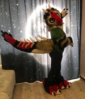 dino fursuit