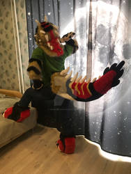 dino fursuit