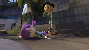 Marcy wu falling off 4