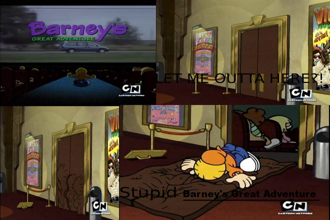 Numbuh 4 hates Barney's Great Adventure by PeanutsLegoToons on DeviantArt