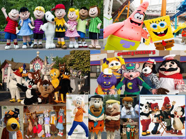 My favorite cartoon mascots characters!