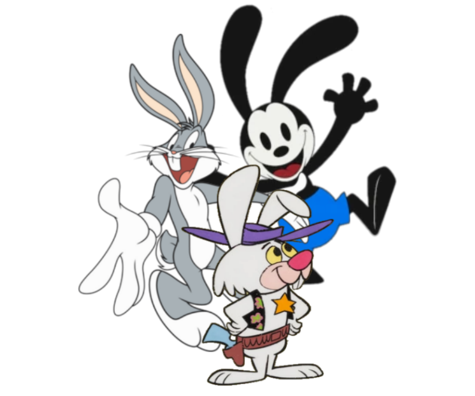 My favorite cartoon rabbits! by PeanutsLegoToons on DeviantArt