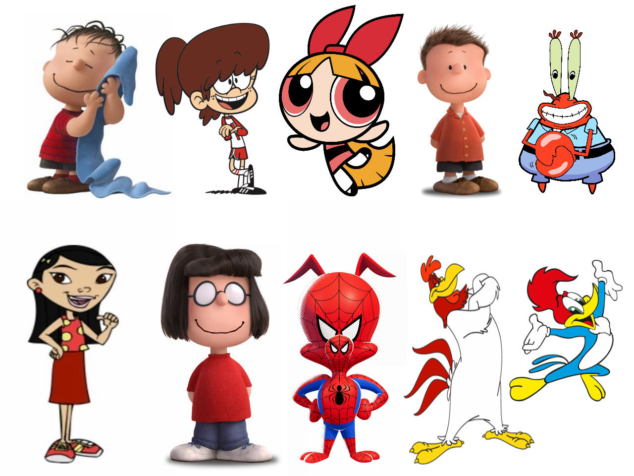 Which Red Cartoon Characters are your favorite? by PeanutsLegoToons on ...