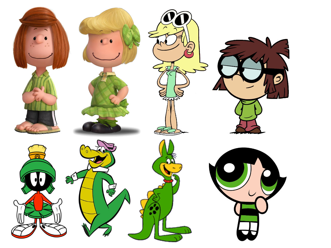 Which Green Cartoon Characters are your favorite? by