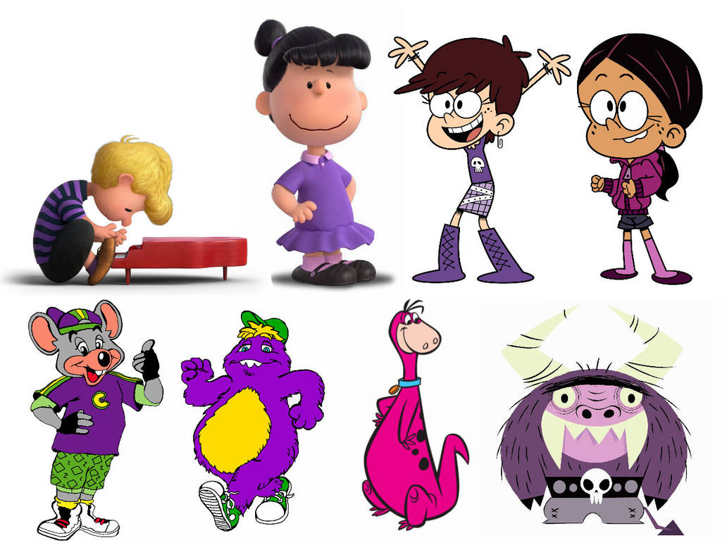 Which Purple Cartoon Characters are your favorite? by PeanutsLegoToons ...
