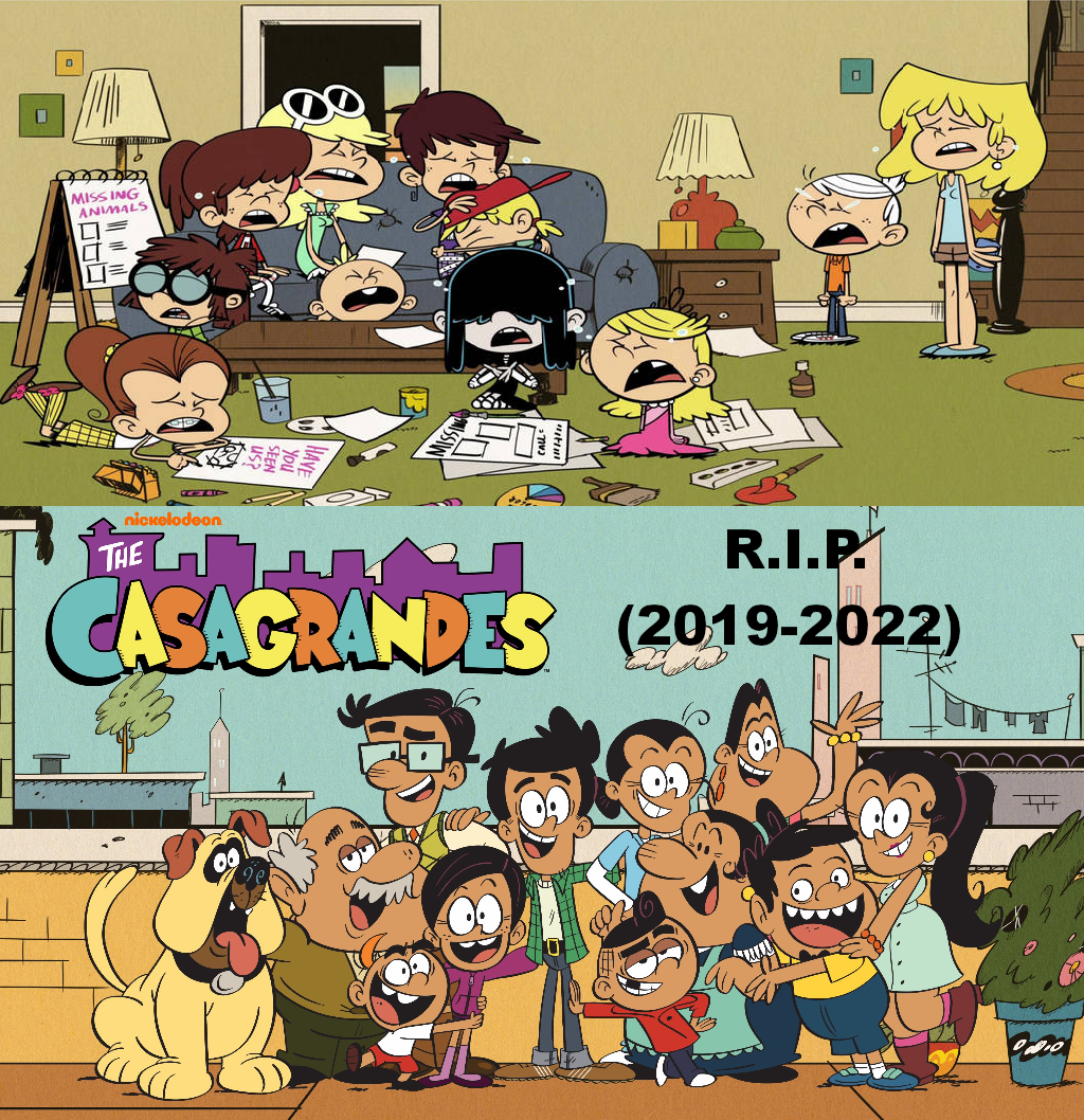 Loud Kids Rage The Loud Kids are sad about The Casagrandes ending by PeanutsLegoToons ...