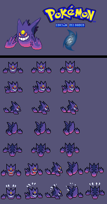 Gengar sprites gallery