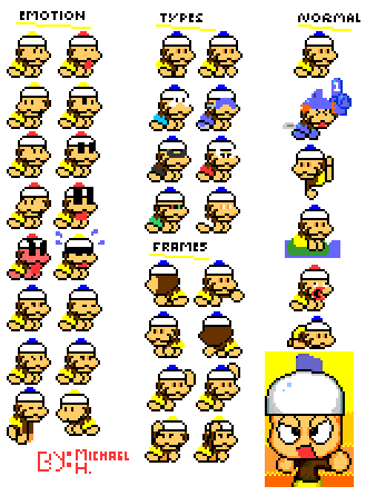 Pipo Saru Sprite Sheet