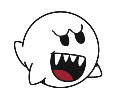 Boo Ghose Boo Ghost Vector by pikmin789 on DeviantArt