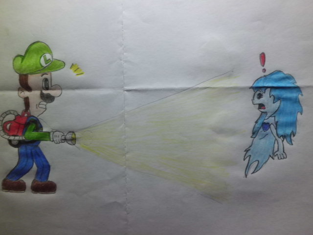 Luigi meets Spooky