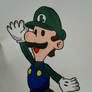 Paper Luigi Painting