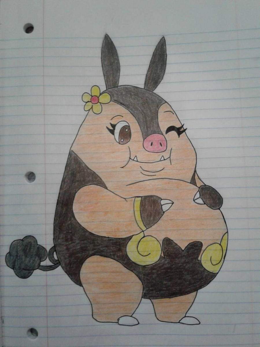 Sweets the Chubby Pignite by LuiH64 on DeviantArt