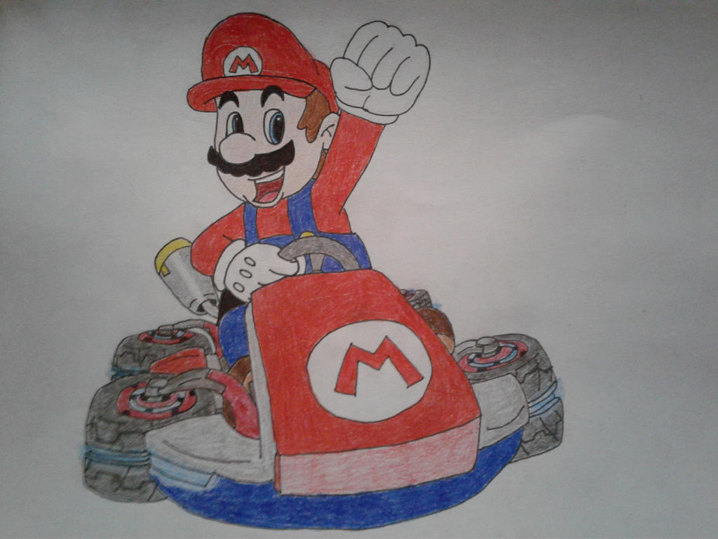 Mario Kart 8 drawing by LuigiHorror64 on DeviantArt