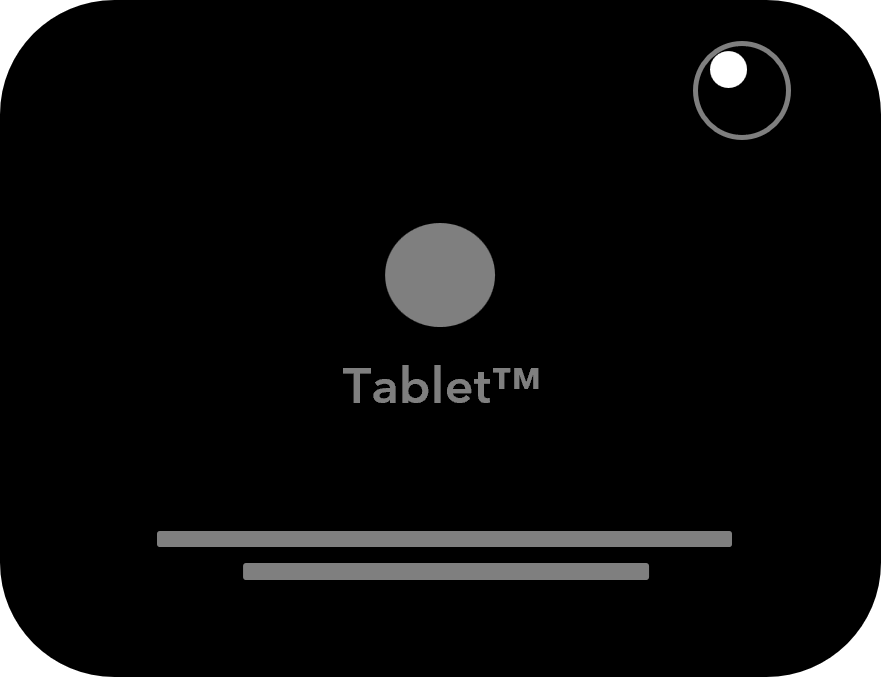 Tablet Back Left Tablet Back by WilliamCaza on DeviantArt