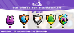 Sub Badges for DickieGreenleaf