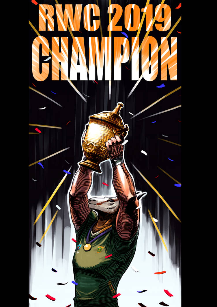 Congratulations Springboks Champions of RWC2019 by archvermin on DeviantArt
