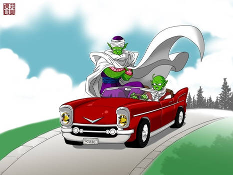 Best driver and good teacher, PICCOLO!