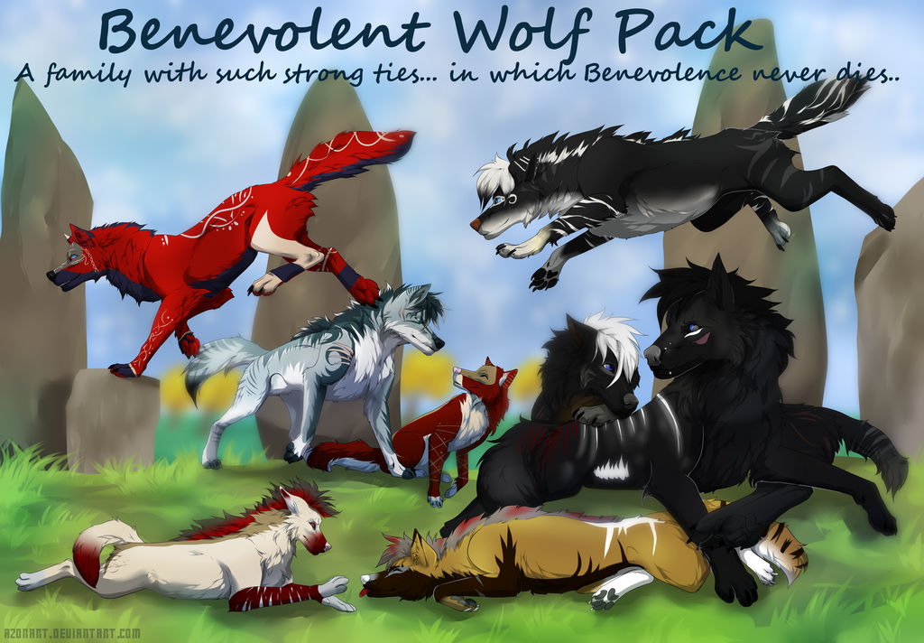 [C] Benevolent Wolf Pack by AzorART on DeviantArt