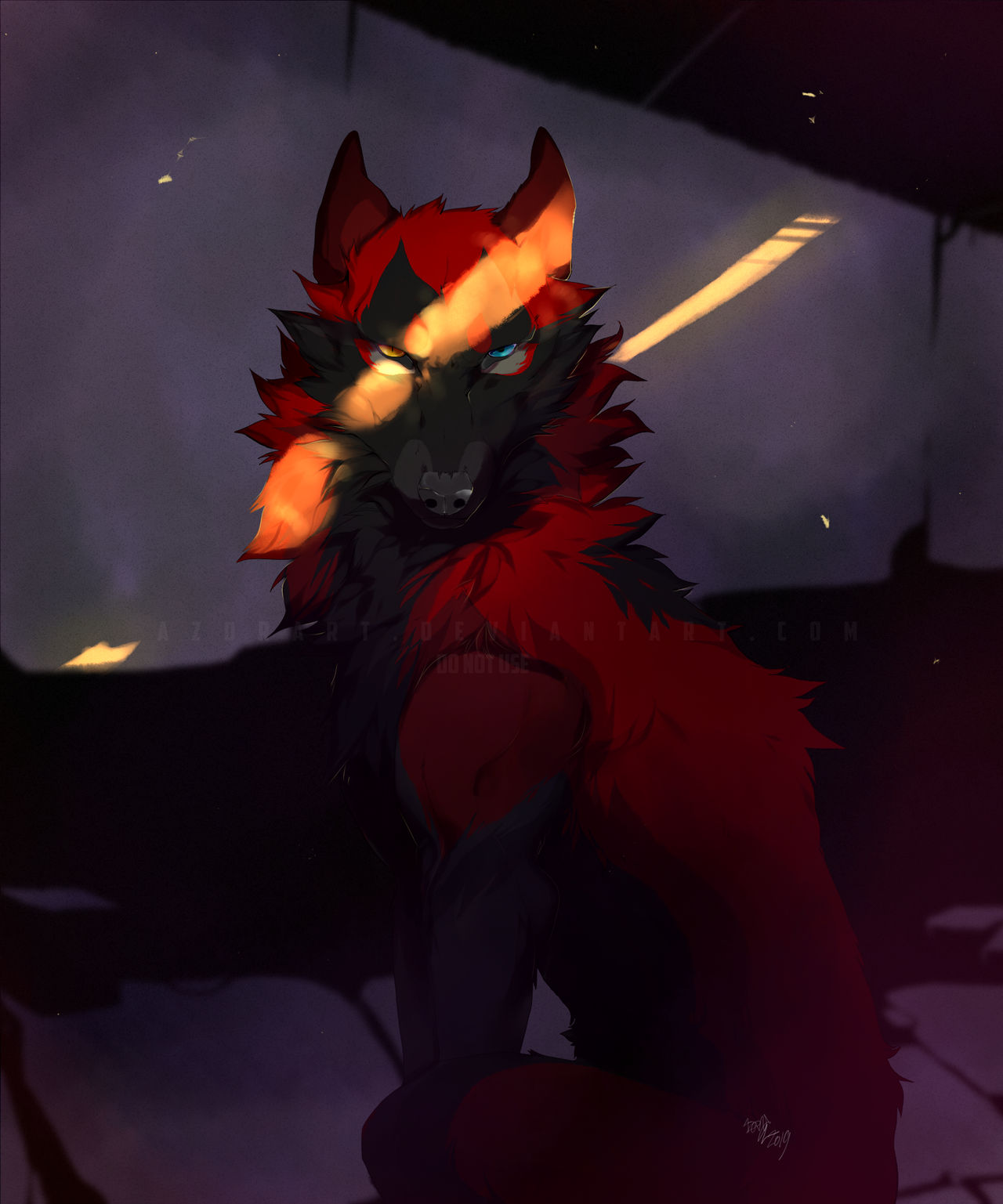 Death stare by AzorART on DeviantArt