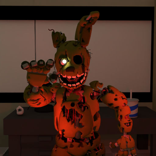 Springtrap Running Springtrap Run - By DryV3 by DryVoltariusV3 on DeviantArt