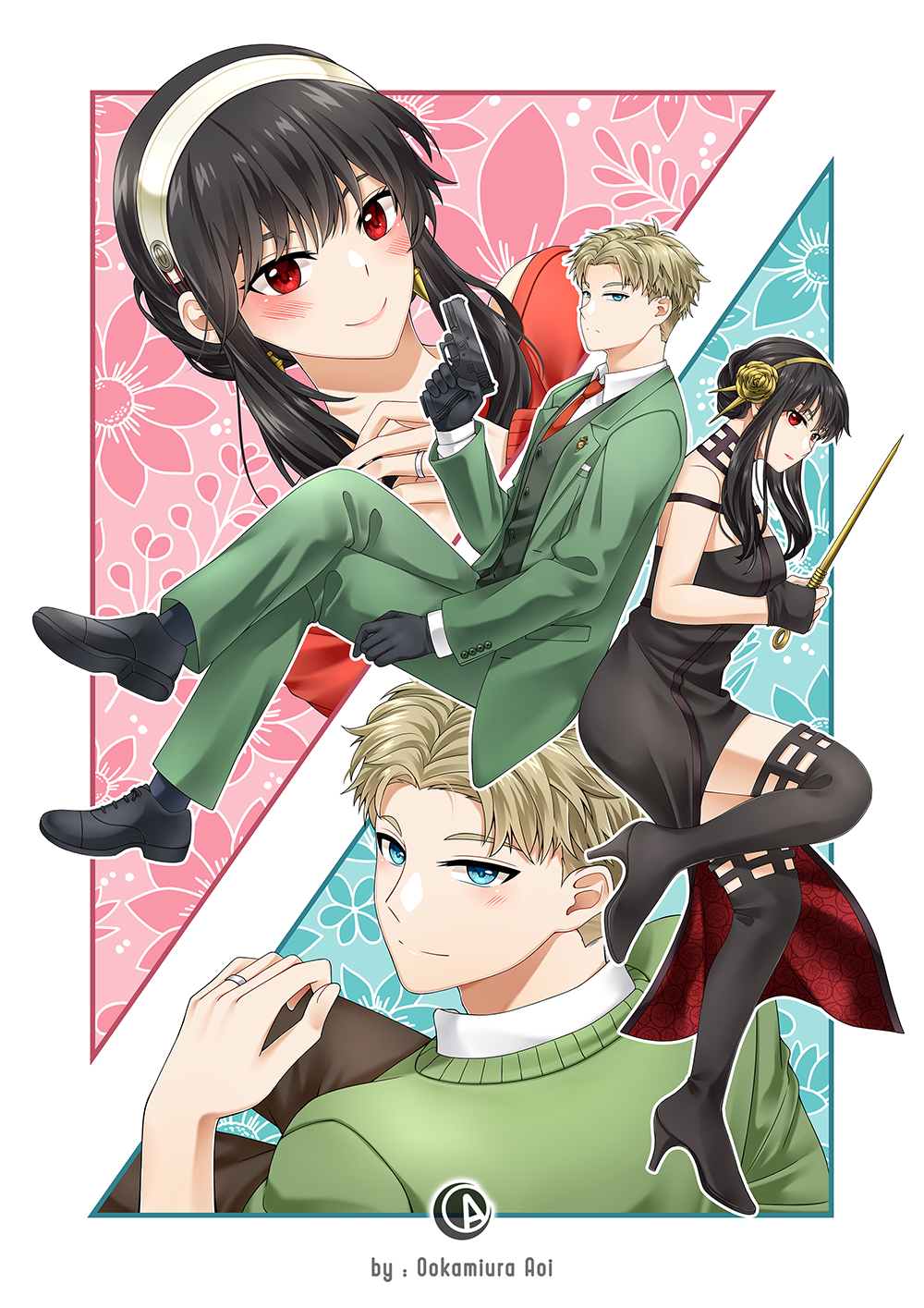 Spy Rise Devarart Spy x Family series by ookamiuraaoi on DeviantArt