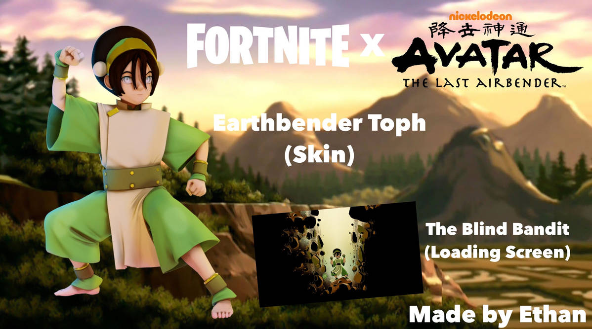 Fortnite x Avatar The Last Airbender (Toph) by edogg8181804 on DeviantArt