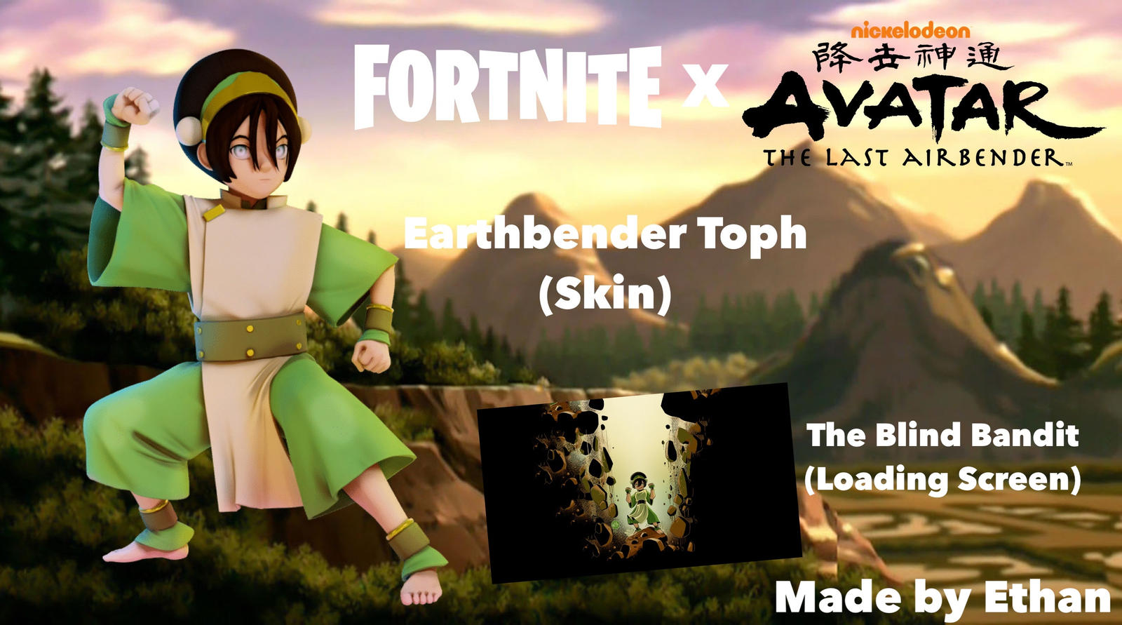 Fortnite x Avatar The Last Airbender (Toph) by edogg8181804 on DeviantArt