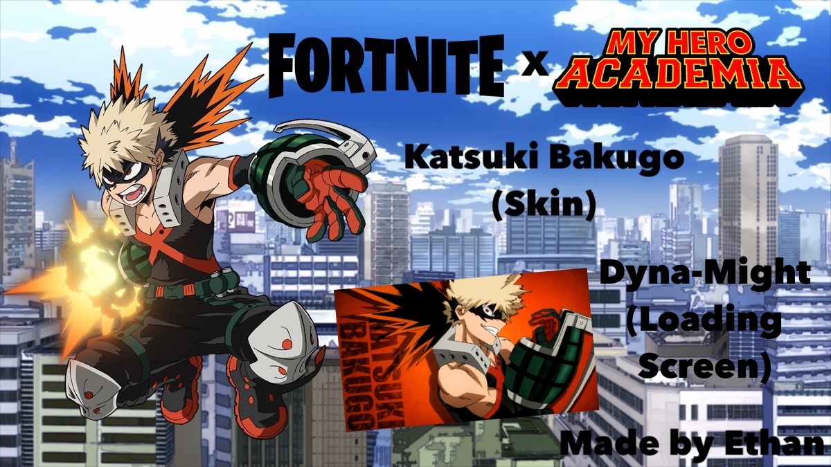 Fortnite ganha parceria com anime My Hero Academia