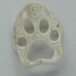Wolf Paw Print by grygon