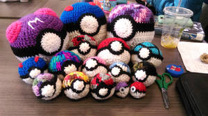 Pokeball Lot for Upcoming Flea Market