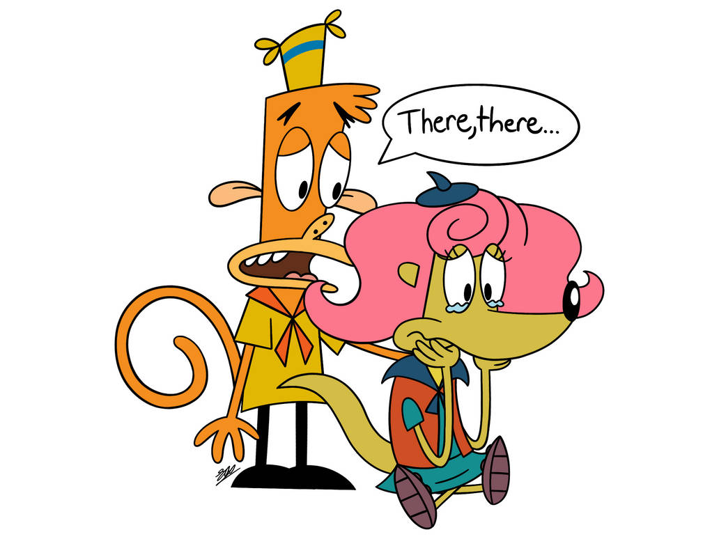 Lazlo X Patsy Deviantart (ART TRADE) Lazlo Comforting Patsy by Fancatstic on DeviantArt
