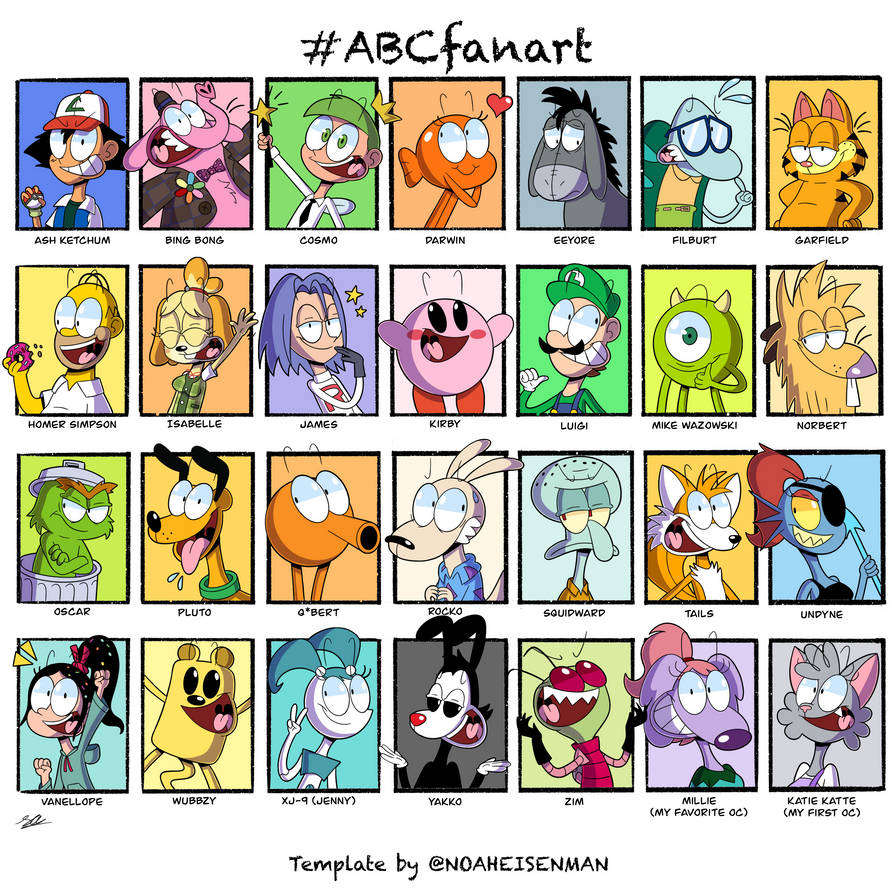 ABC Fanart Challenge! by Fancatstic on DeviantArt