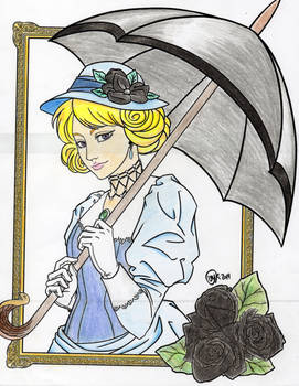 Victorian Lady colored