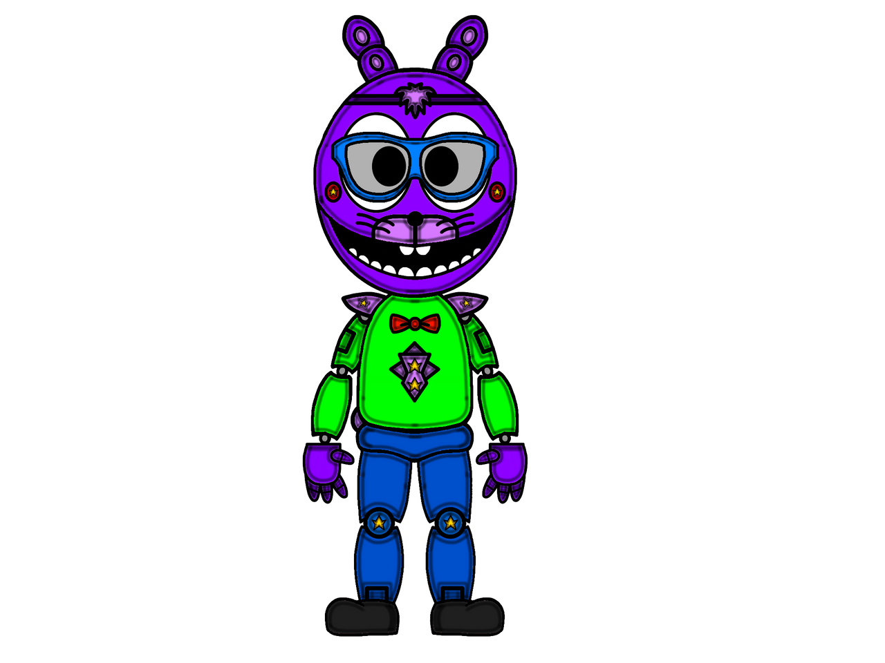 Toby The Rabbit (Dave And Buster's) PNG by MylesGambleStudios on DeviantArt