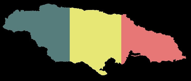 jamaica map rasta by quinhafoda on DeviantArt