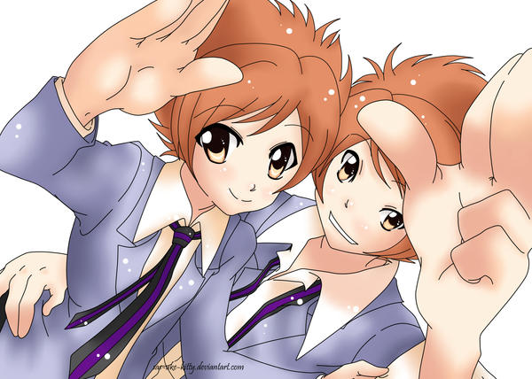 Hallo from Hikaru and Kaoru