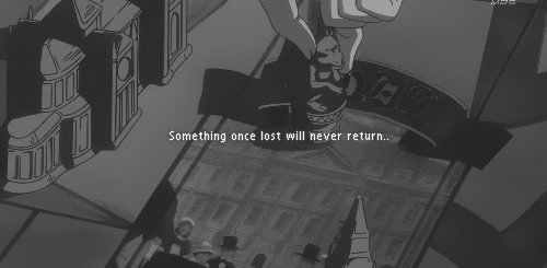 Something Once Lost Will Never Return