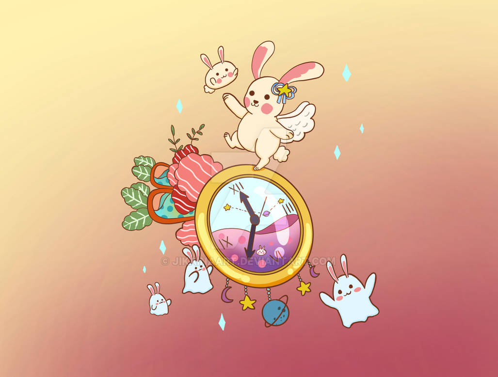 dtiys time rabbit by jikainaart on DeviantArt