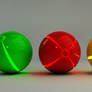Colorful glowing Balls I