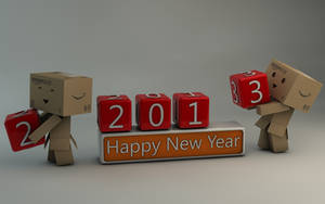 Danbo Happy New Year 2013