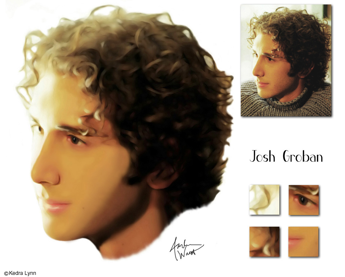 Josh Groban - Digital Painting