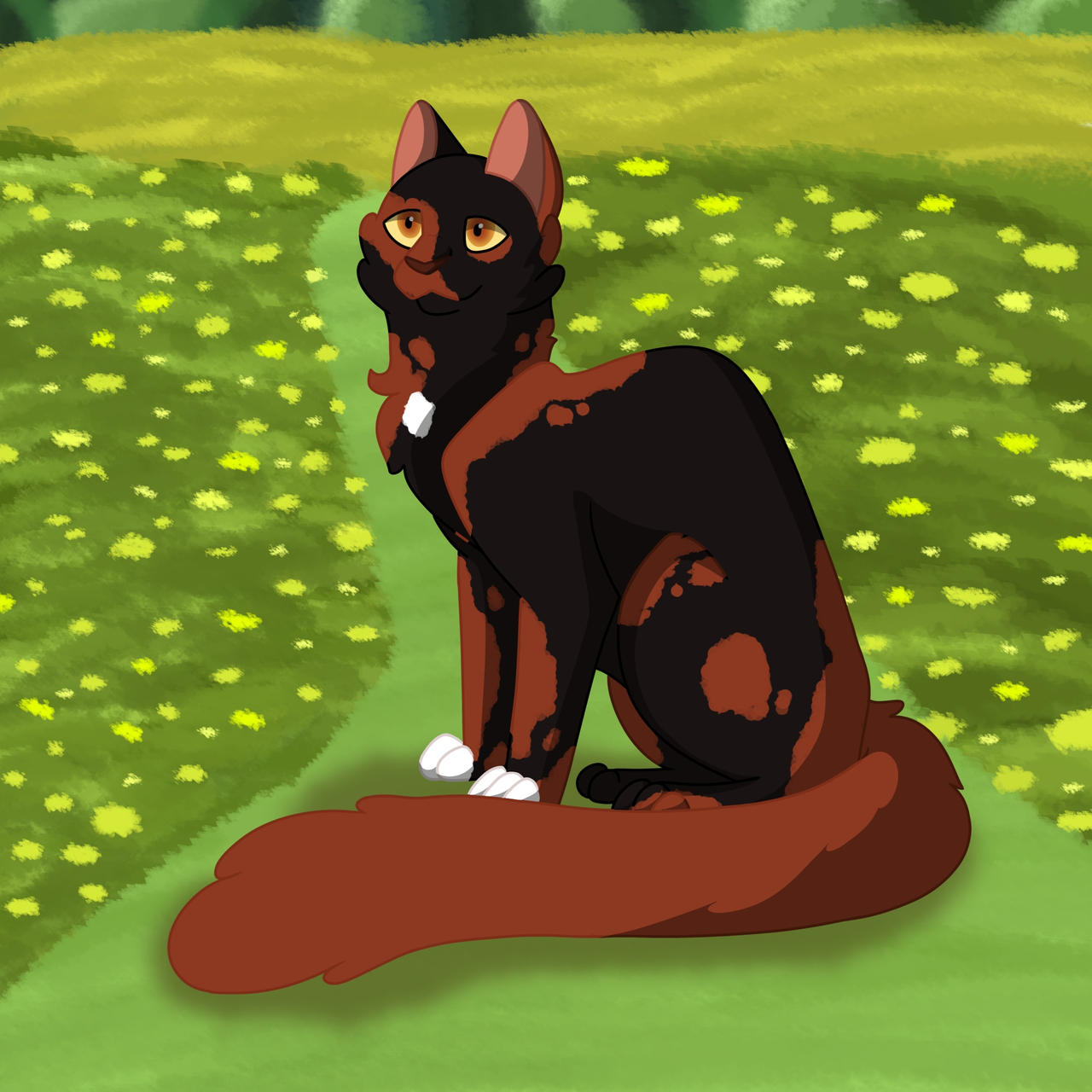 REDTAIL (warrior cats) by soyfishhh on DeviantArt