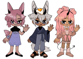 wittle demon babies || closed