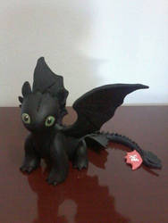 Toothless, from How To Train Your Dragon