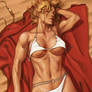 Power Girl beach